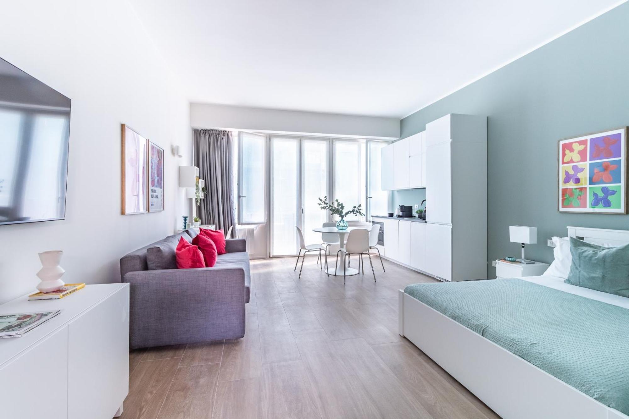 Ampi Monolocali In Via Pirandello - Washington Apartment Milan Luaran gambar