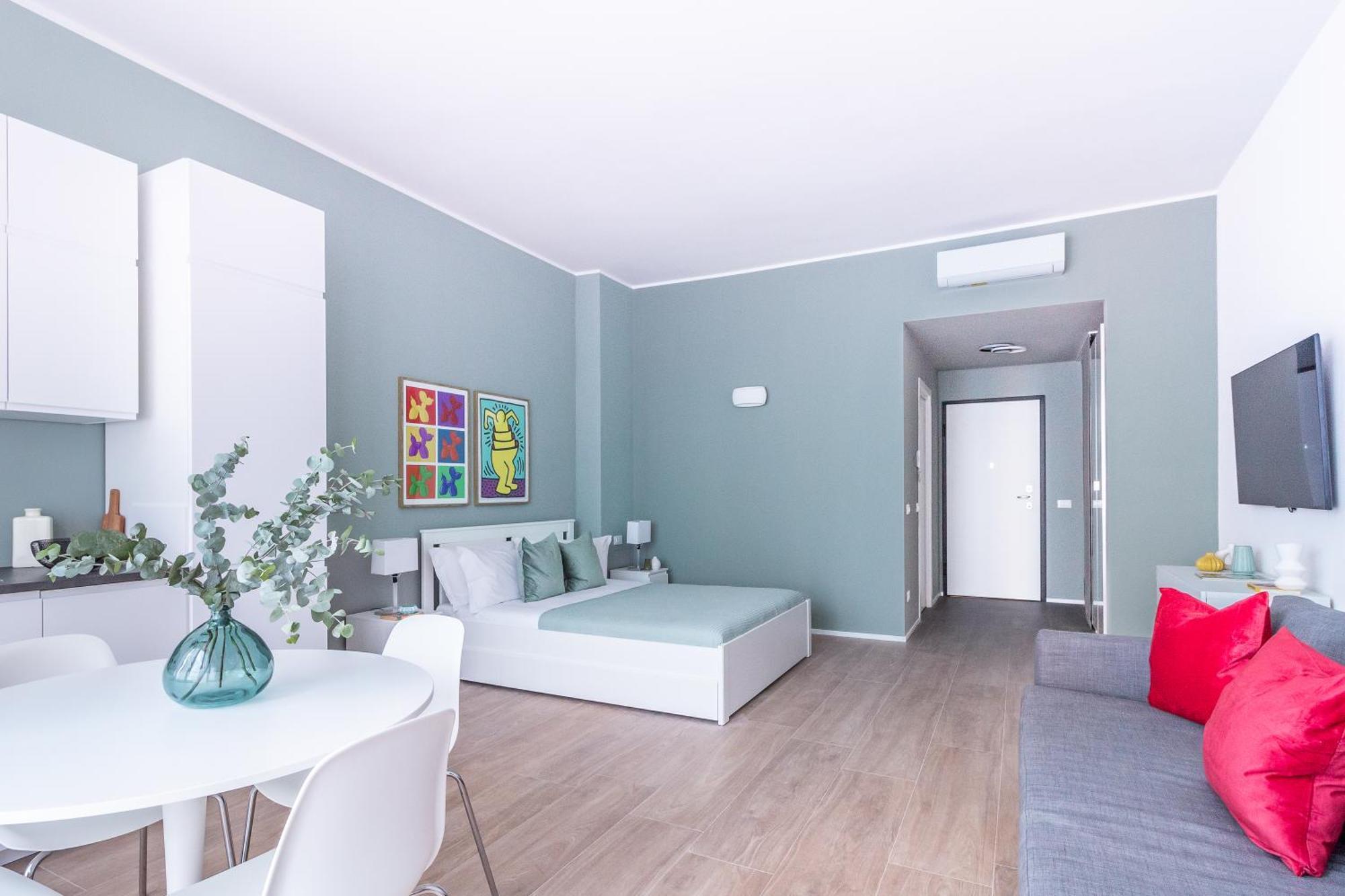 Ampi Monolocali In Via Pirandello - Washington Apartment Milan Luaran gambar