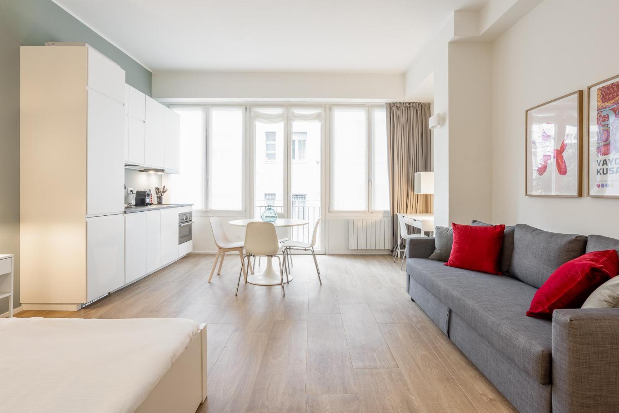 Ampi Monolocali In Via Pirandello - Washington Apartment Milan Luaran gambar